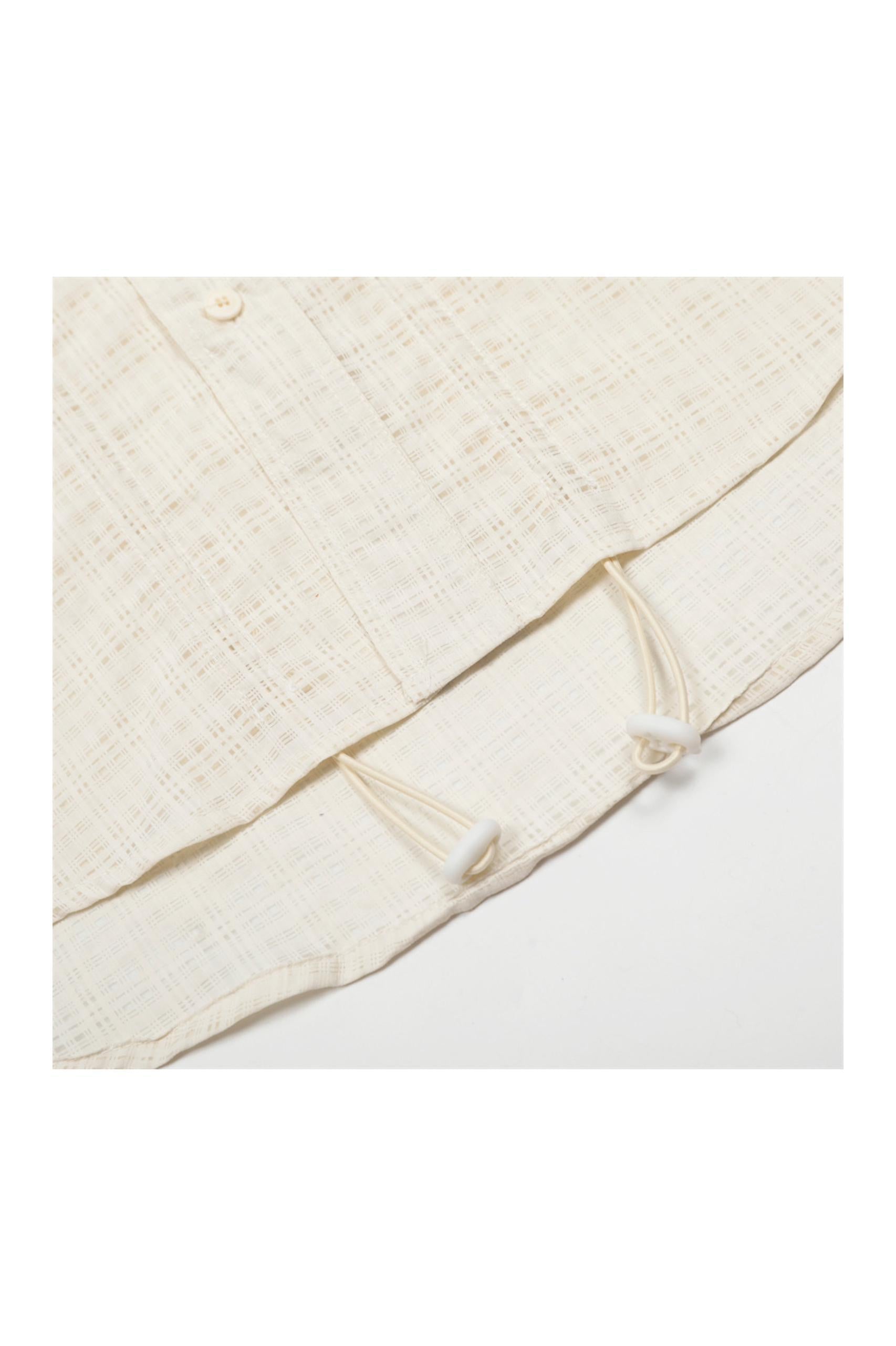 VINTAGE CREAM SHORTSLEEVES