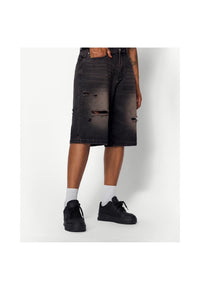 12604S24 BLACK RUGGED SHORTS