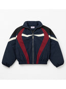 OMICRON NAVYRED PUFFER JACKET