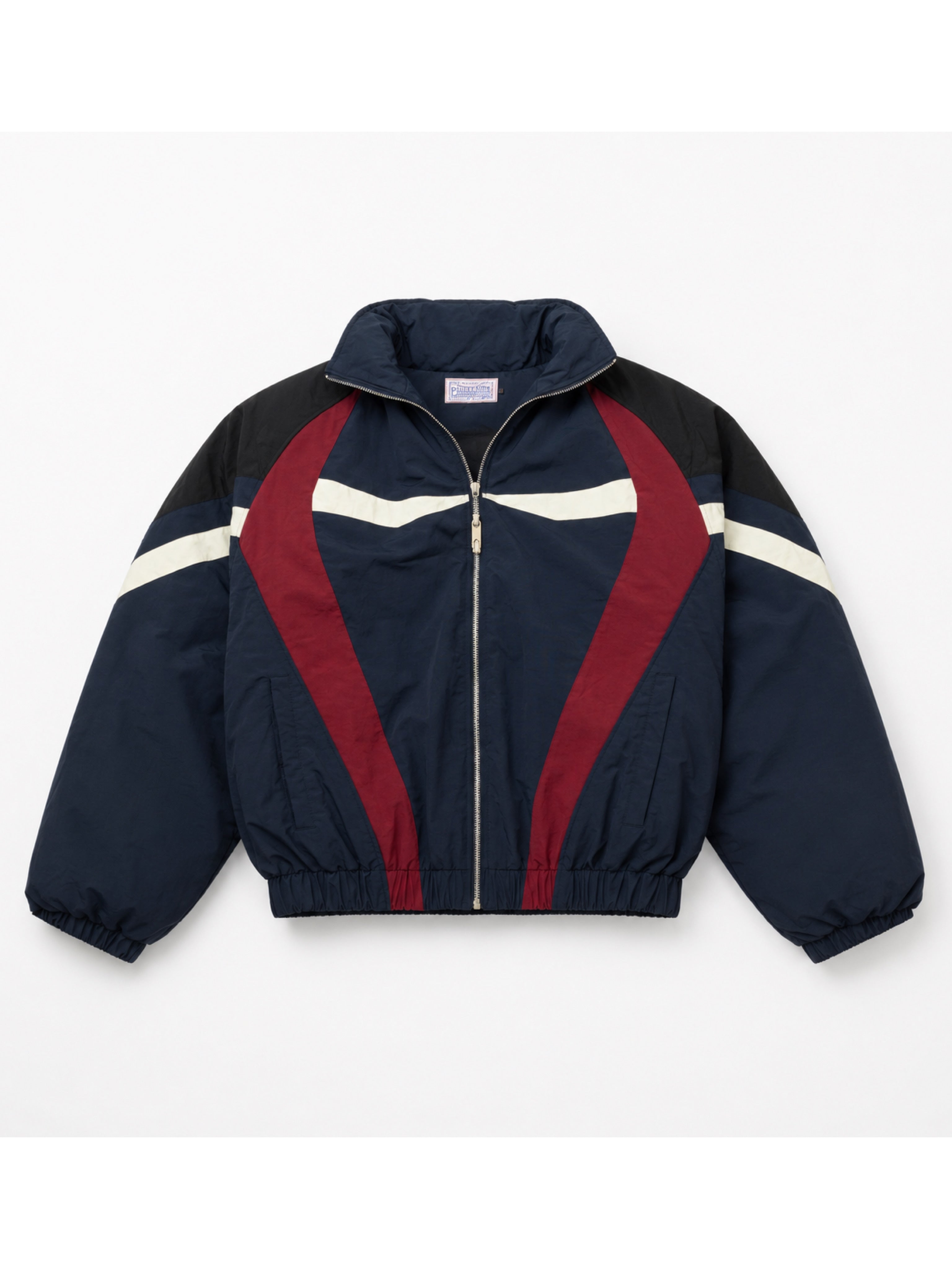 OMICRON NAVYRED PUFFER JACKET