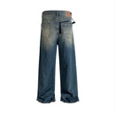 BLUE PATCH WORK JEANS