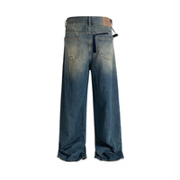 BLUE PATCH WORK JEANS