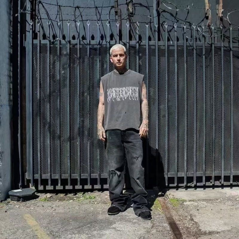 ZJ BLACK RIPPED JEANS