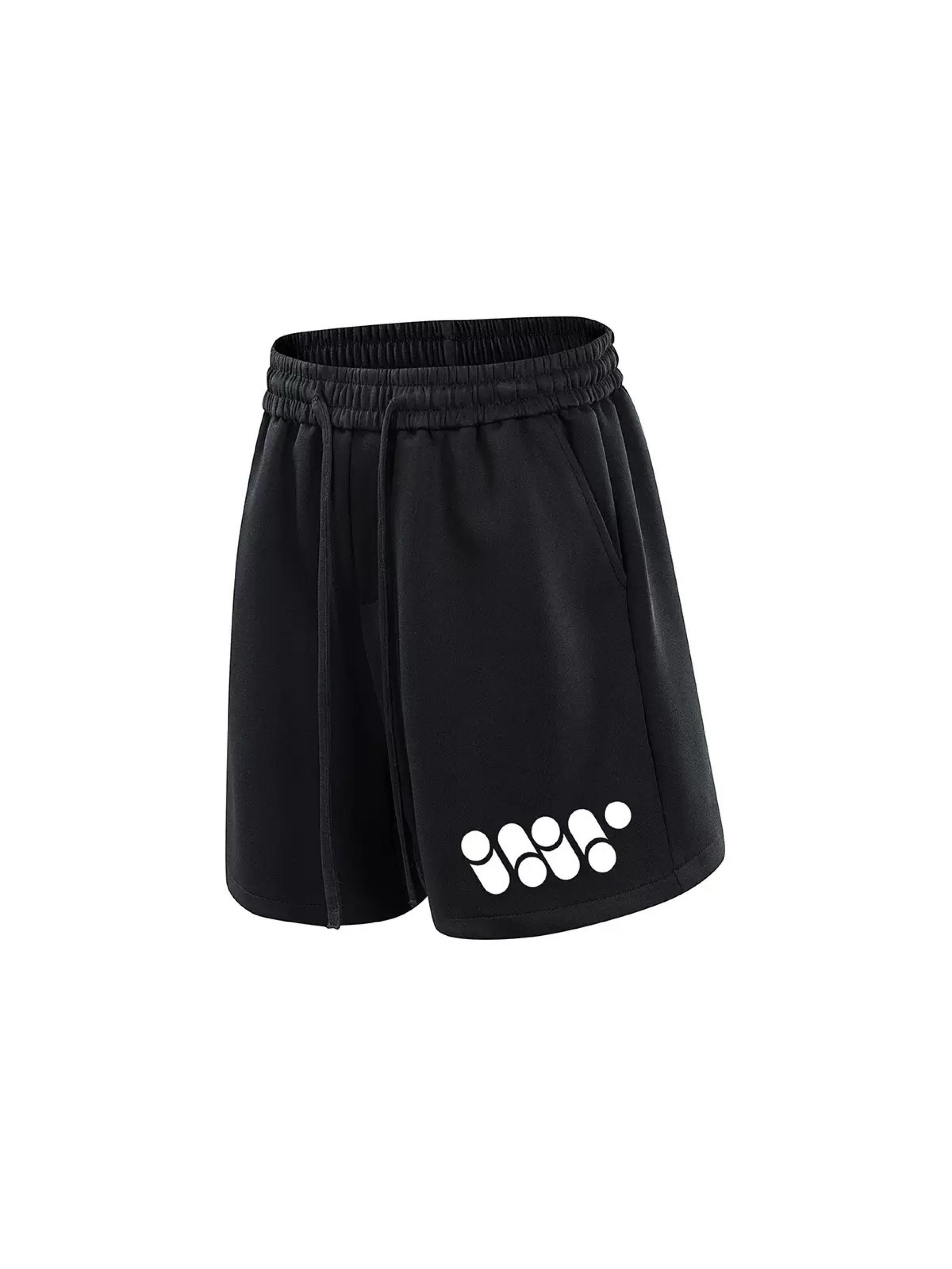 MIDDE BLACKWHITE SHORTS