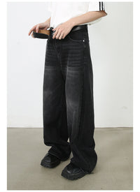 Y963 BLACK FADED DENIM