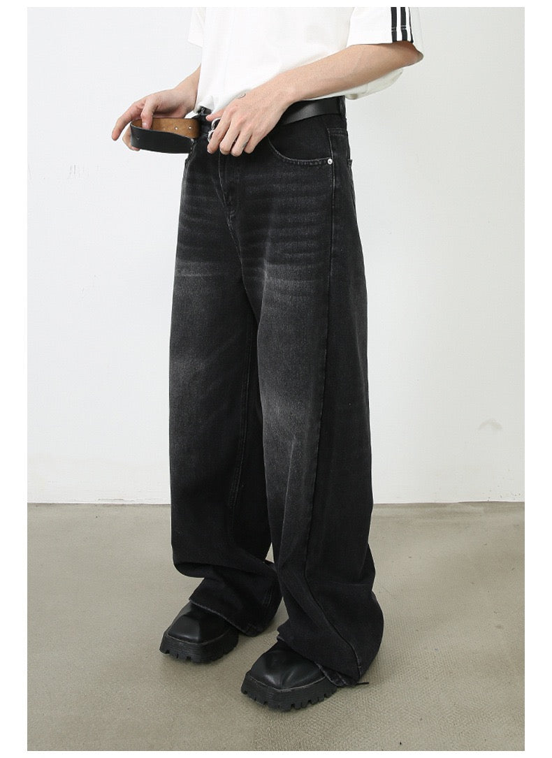 Y963 BLACK FADED DENIM