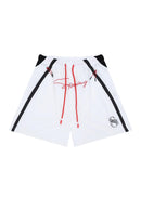 SUPERWAY WHITE BASEBALL SHORTS