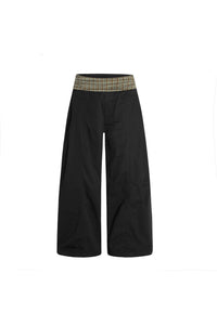WIIKN CK6687 BLACK 3QUARTER PANTS