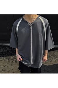 AR TIE MASTER GREY RN TEE