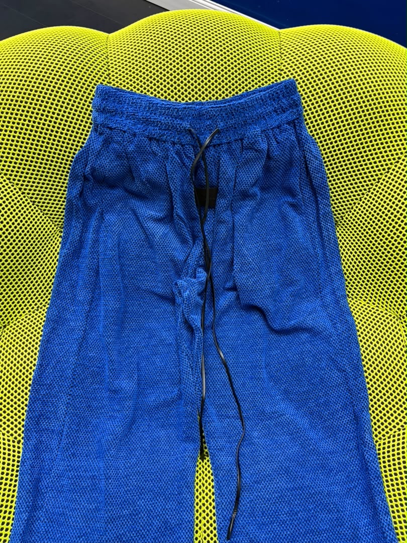 BHITE TEXTURED SWEATPANTS
