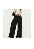 WIIKN CK6687 BLACK 3QUARTER PANTS