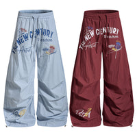 GRAFFITI NYLON PANTS