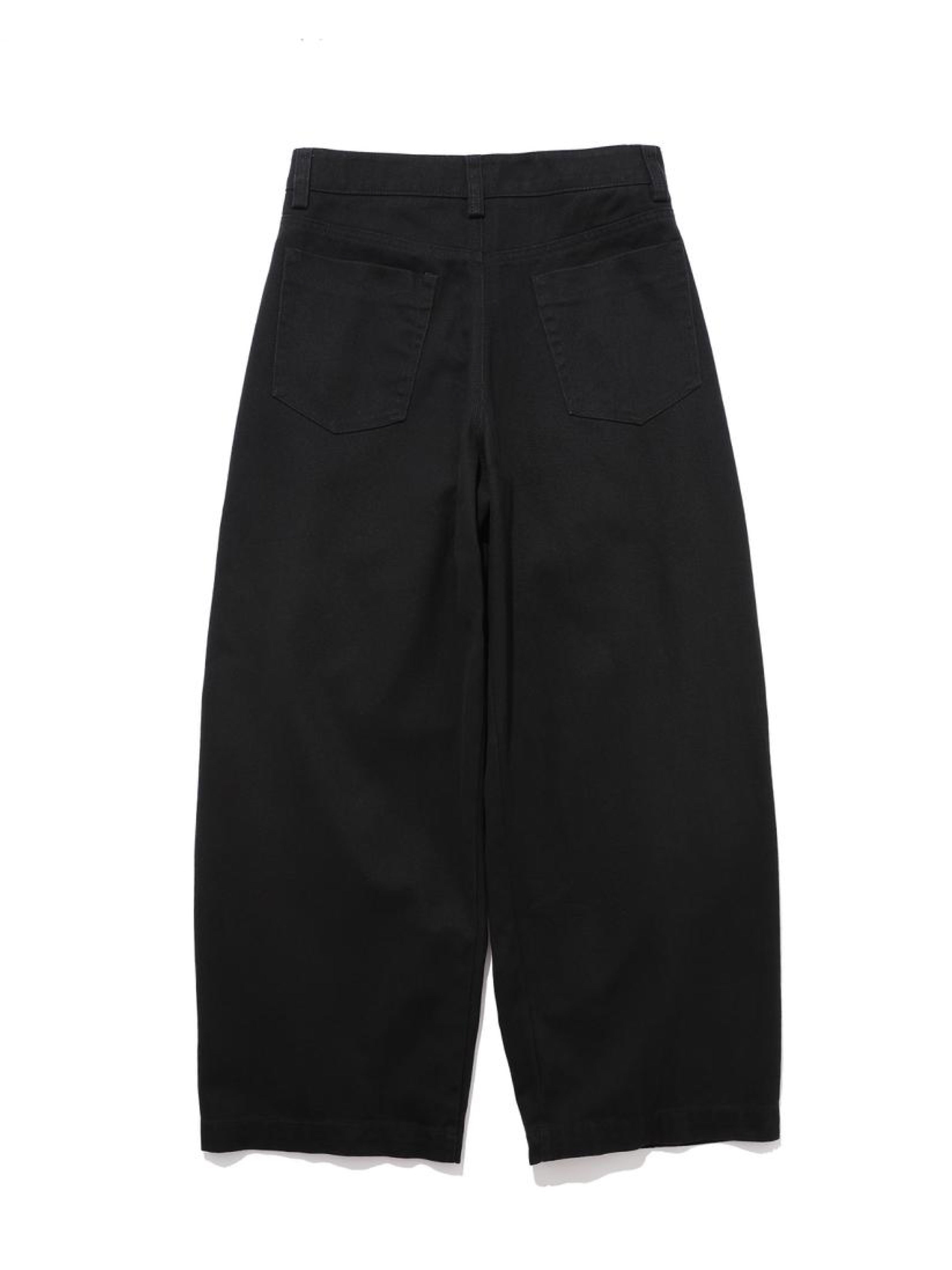 PMGO BLACK STITCHED PANTS