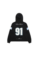 BAD BLOOD 9 LIGHT BLUE STRIPED HOODIE