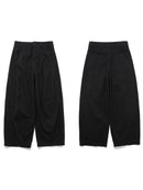 PMGO BLACK STITCHED PANTS
