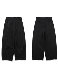 PMGO BLACK STITCHED PANTS