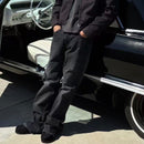 ZJ BLACK RIPPED JEANS