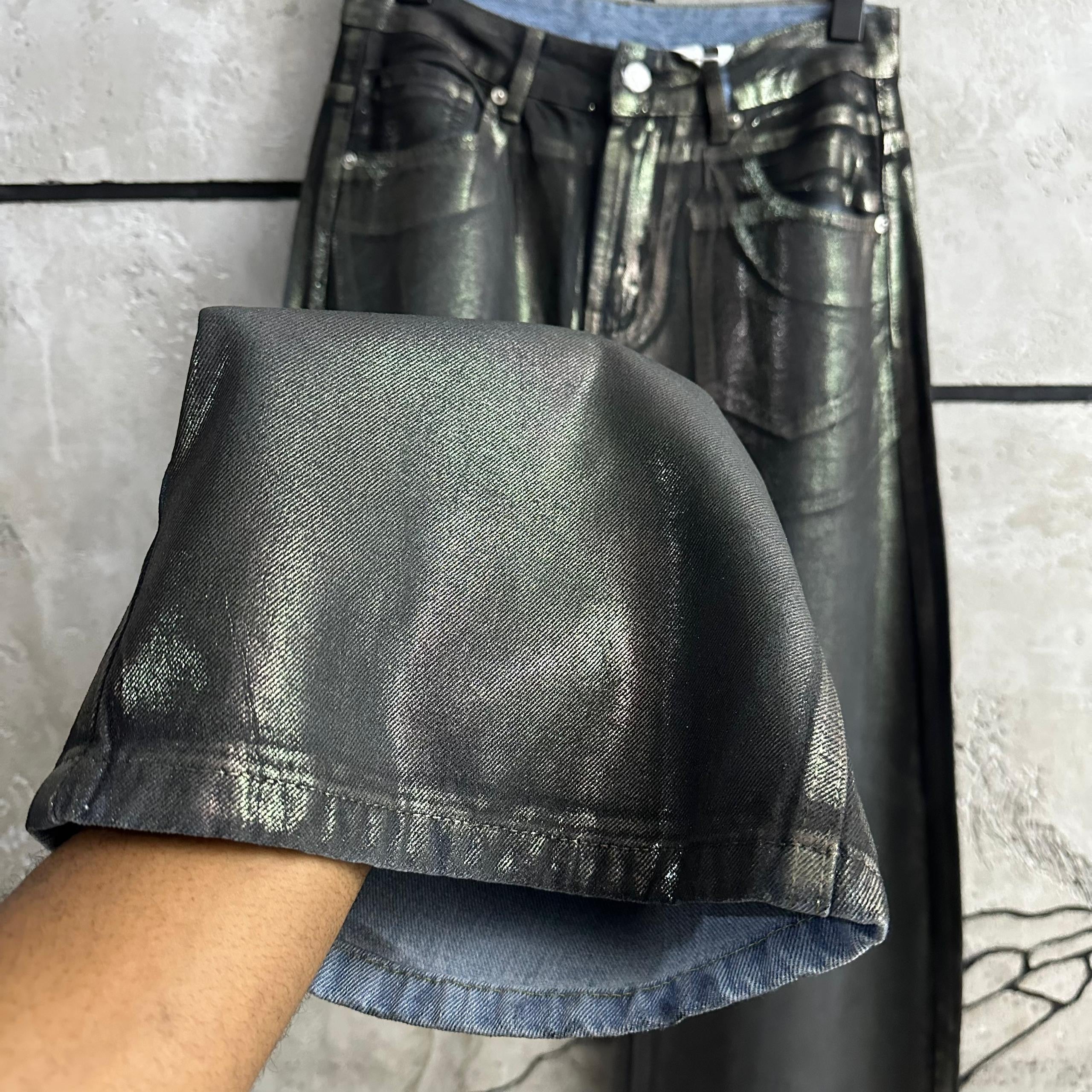 YKK WAXED DENIM