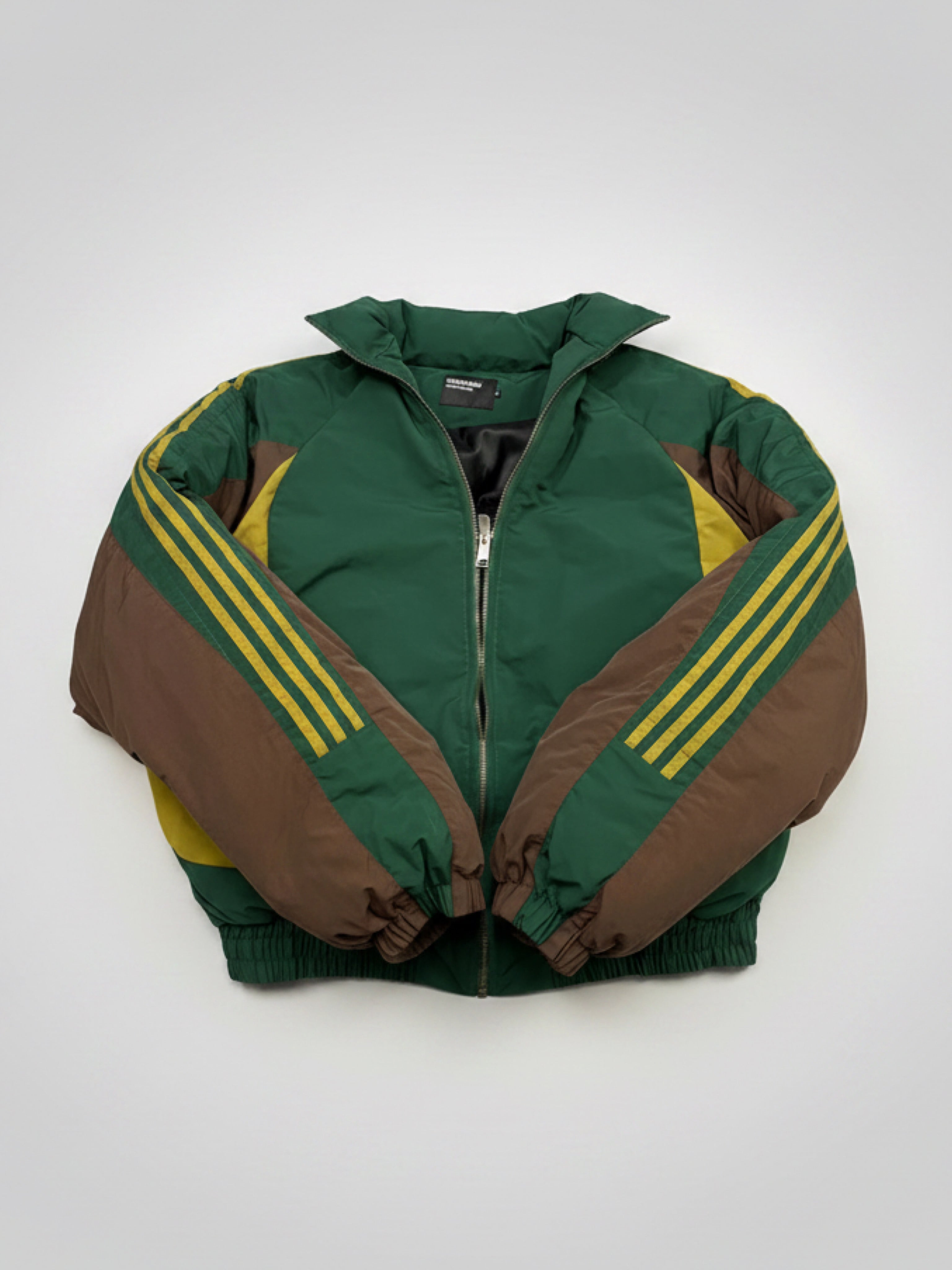 OMICRON GREEN PUFFER JACKET