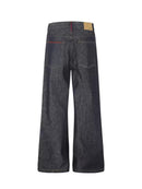 THREADED BLACK RAW DENIM