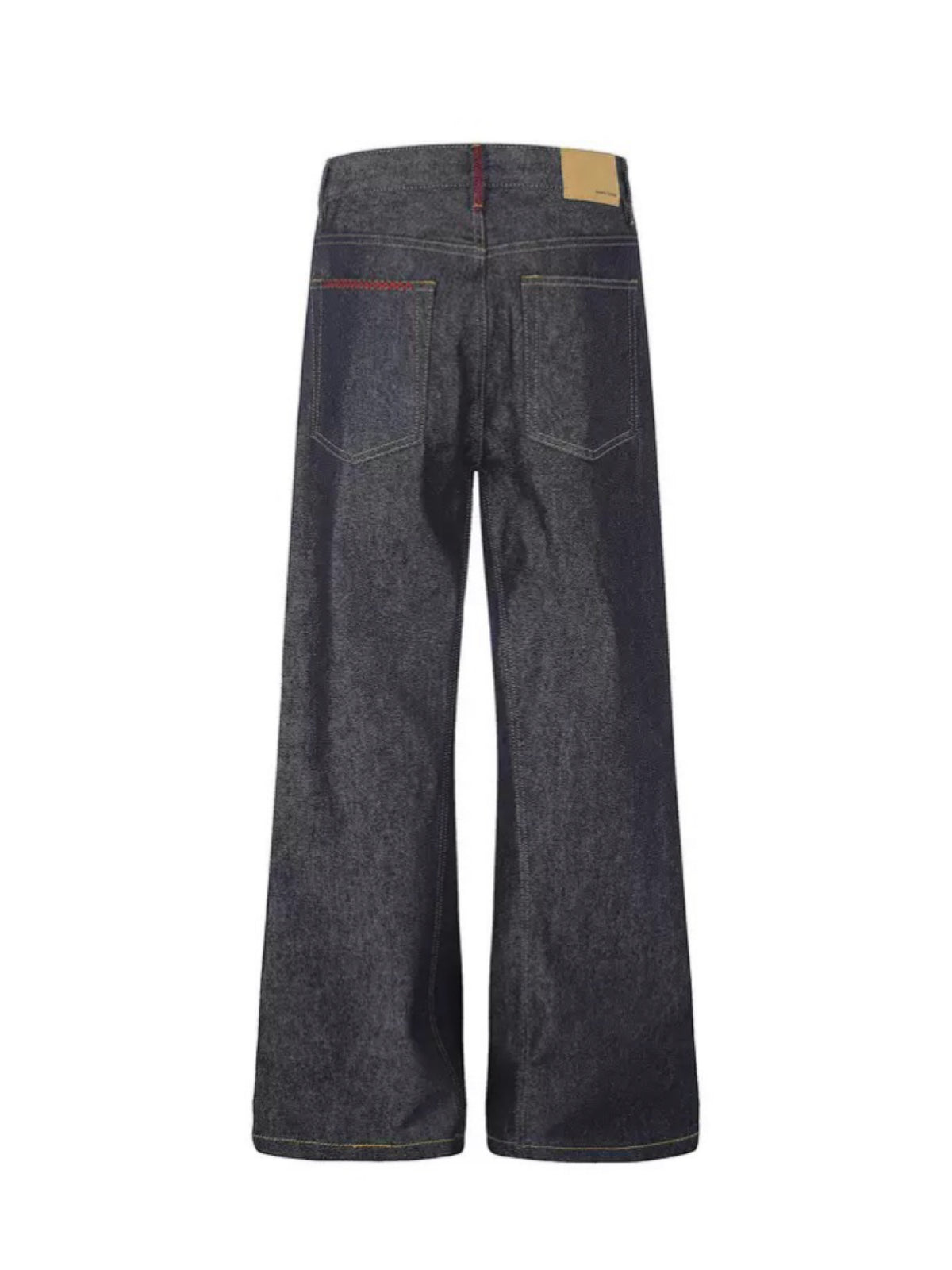 THREADED BLACK RAW DENIM