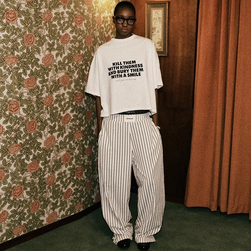 BB STRIPED PANTS