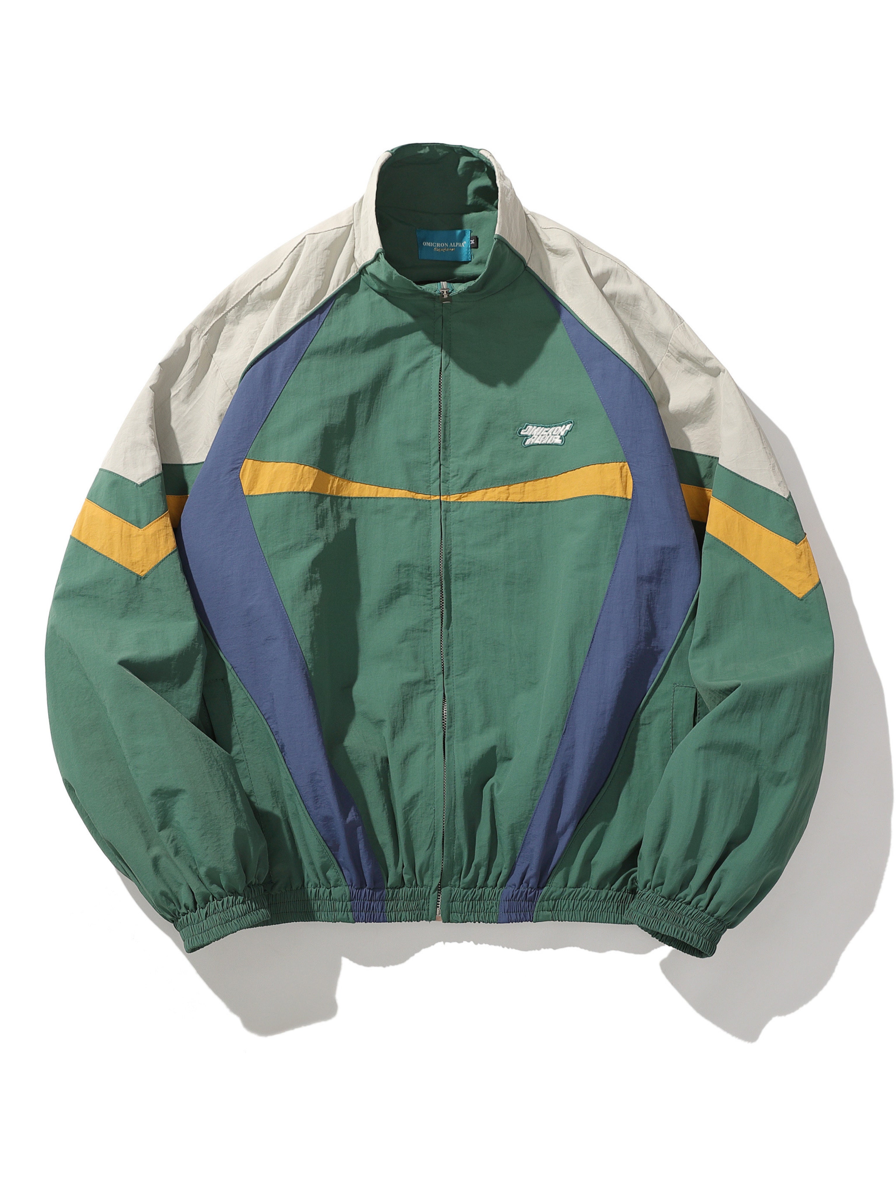 OMICRON WHITEGREEN WINDBREAKER