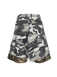 DOUBLE CAMO JORTS
