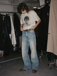 CJ PATCH EMBROIDERED BLUE JEANS