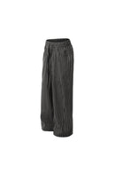 YD STRIPED WIDE LEG PANTS
