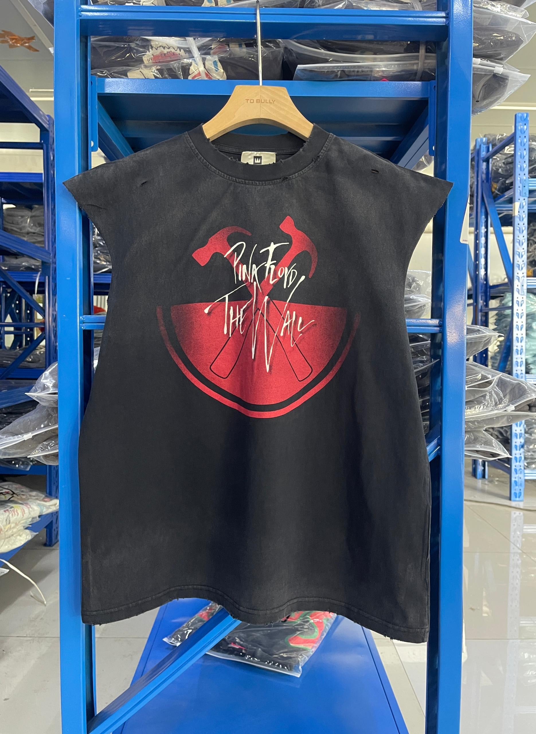 PINK FLOYD THE WALL ARMLESS TEE