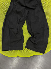 PMGO BLACK STITCHED PANTS