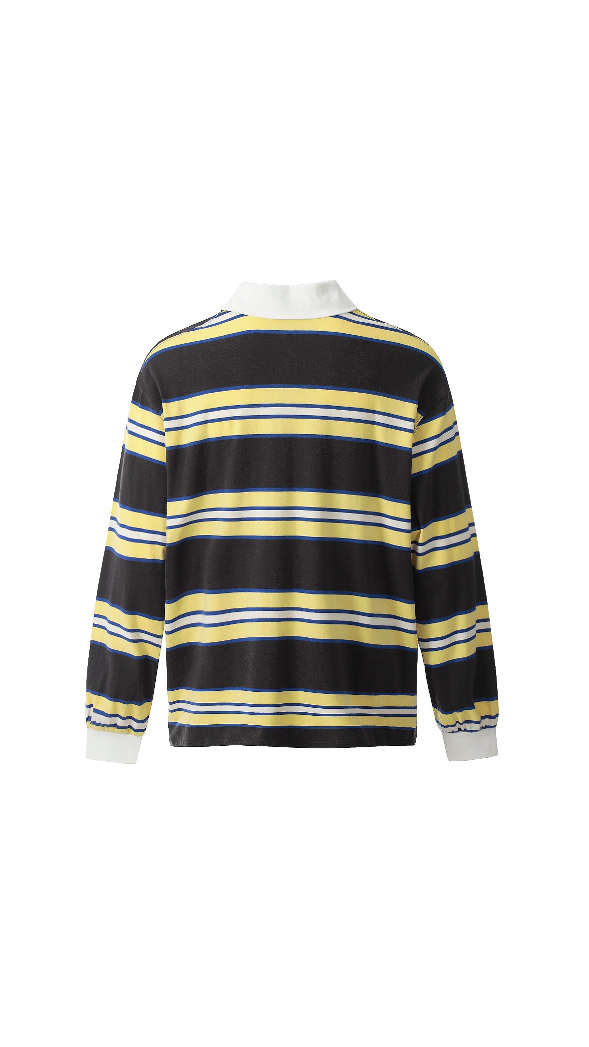 WIIKN POLO YELLOW AND BLACK LONGSLEEVES