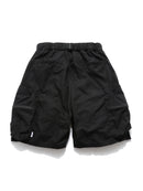 8380 BLACK UTILITY CARGO SHORTS