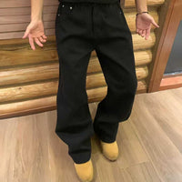 Y963 PLAIN BLACK DENIM
