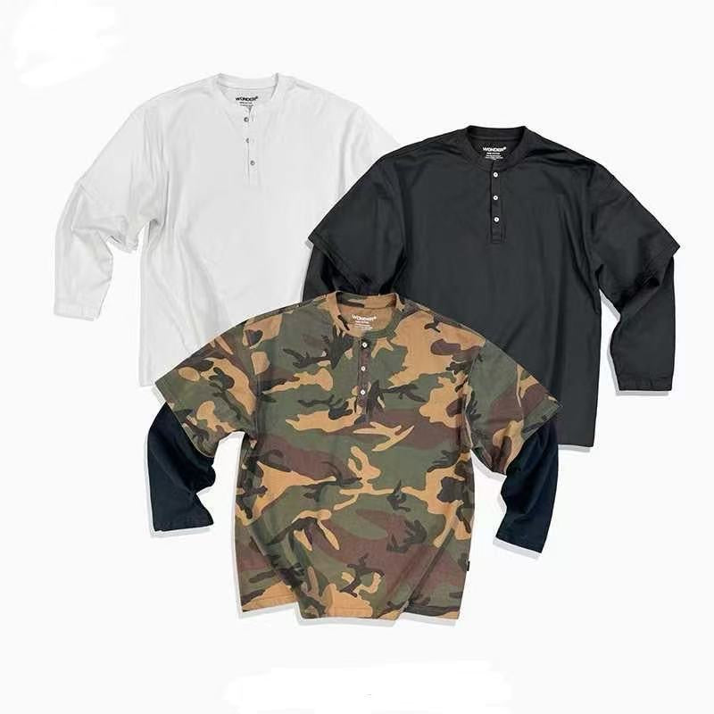 LAYERED LONGSLEEVE HENLEY