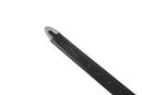CREST BLACK LEATHER BELT