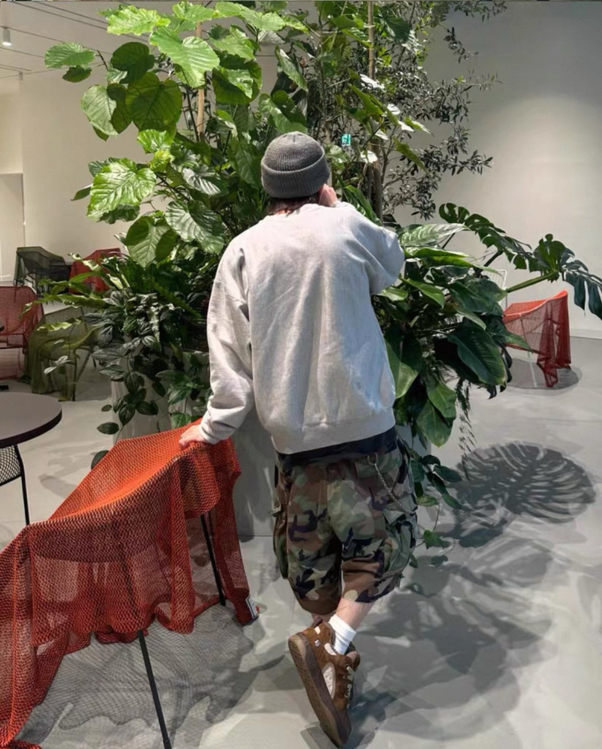 DARK CAMO JORTS