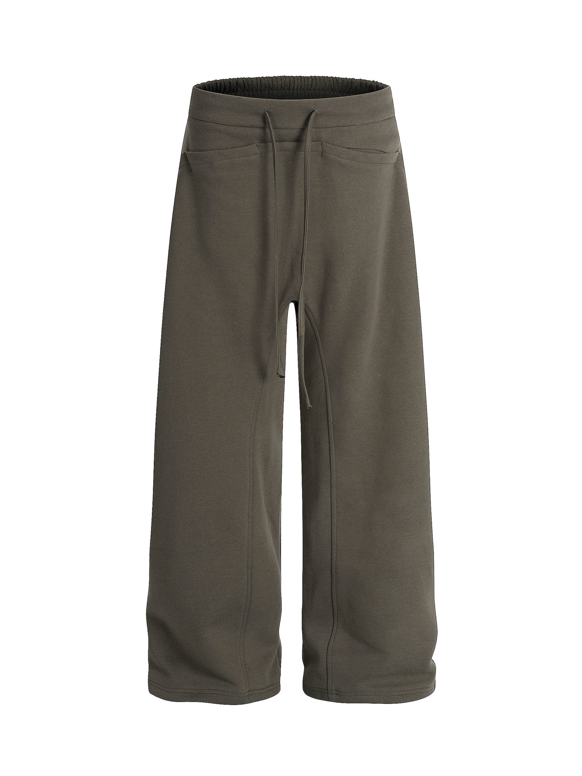 DC LAYERED OLIVE SWEATPANTS