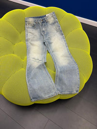 HB 66326 FADED BLUE FLARE JEANS