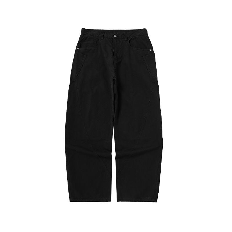 Black pants on a white background