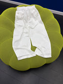 CE. PLAIN WHITE LINEN PANTS