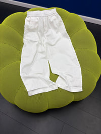 CE. PLAIN WHITE LINEN PANTS