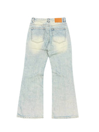 HB 66396 PATCHED LIGHT BLUE DENIM