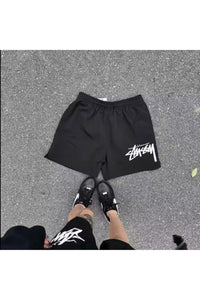 BLACK STUSSY SHORTS