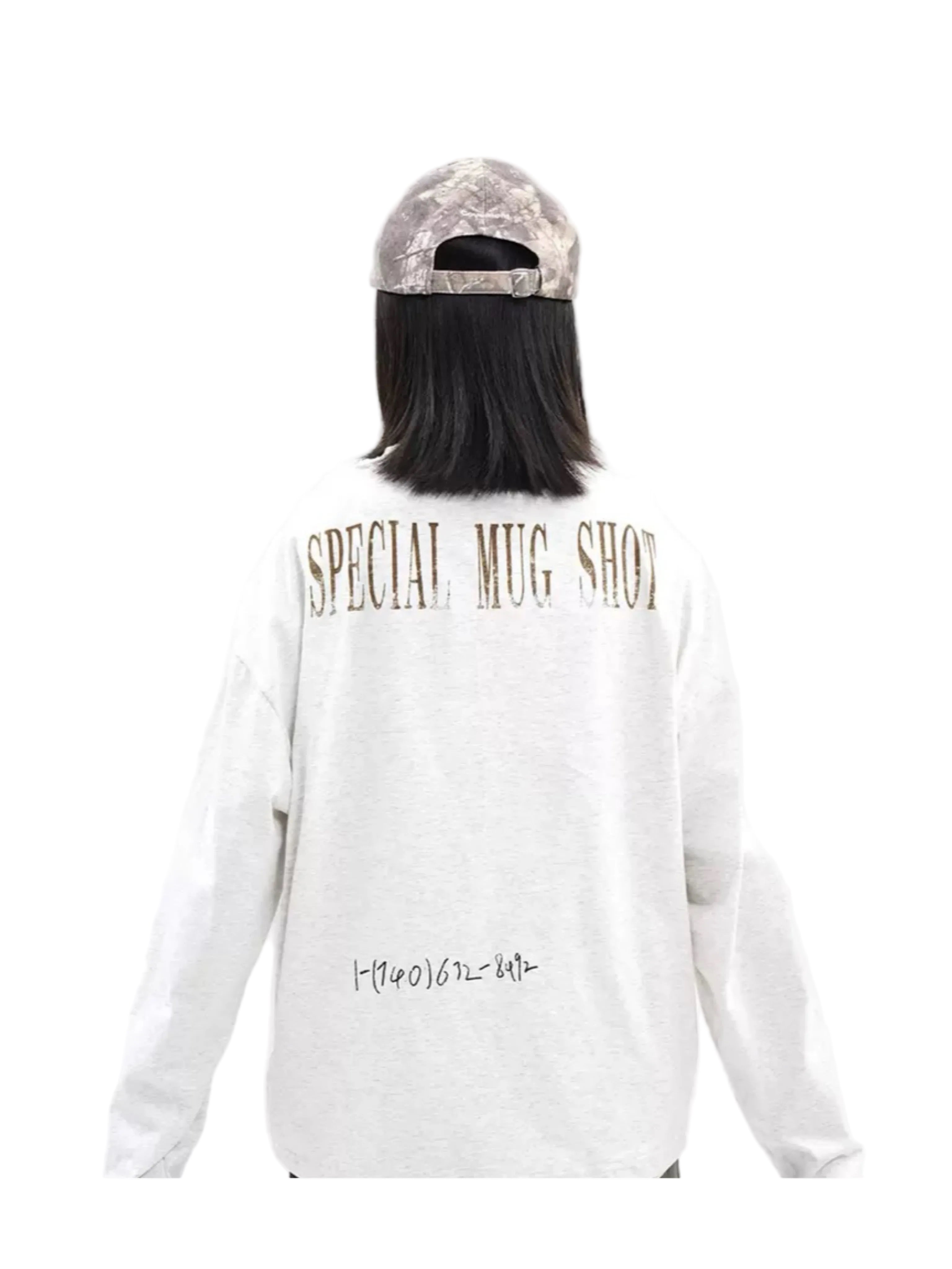 TTC MUGSHOT LS ASH TEE