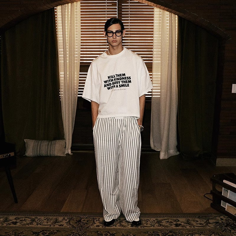 BB STRIPED PANTS