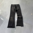 ZJ PATCHED GREY JEANS