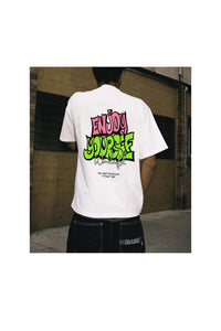 ENJOY YOURSELF WHITE TEE