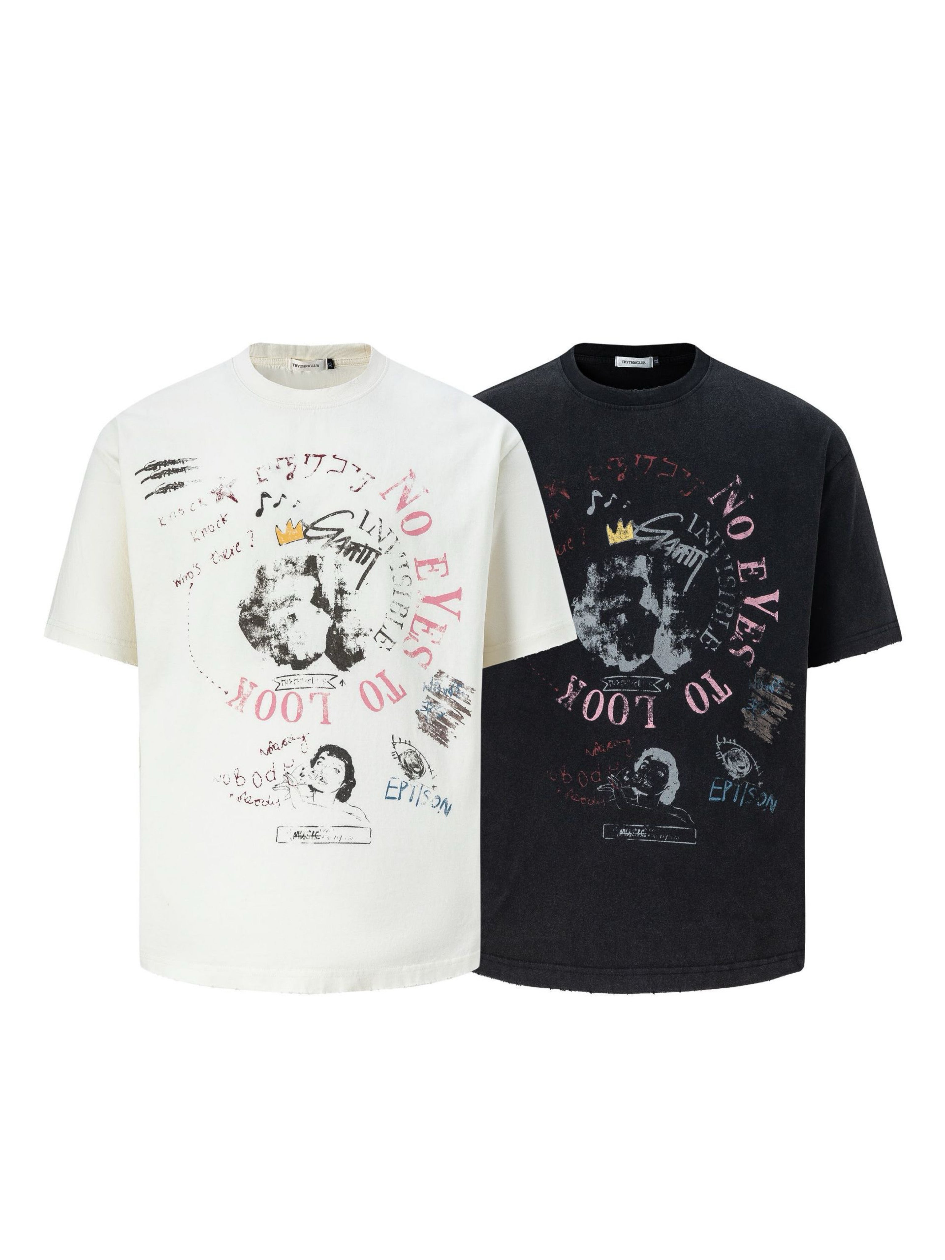 NO EYES TO LOOK TEE